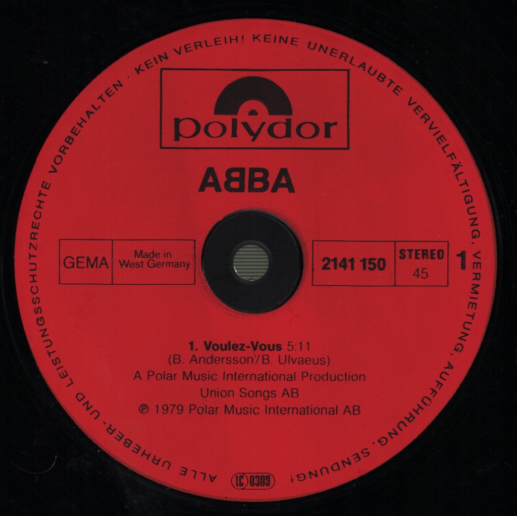 ABBA - Voulez-Vous / Angeleyes - 12 Inch
