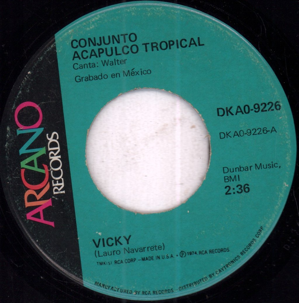 Conjunto Acapulco Tropical - Vicky - 7 Inch