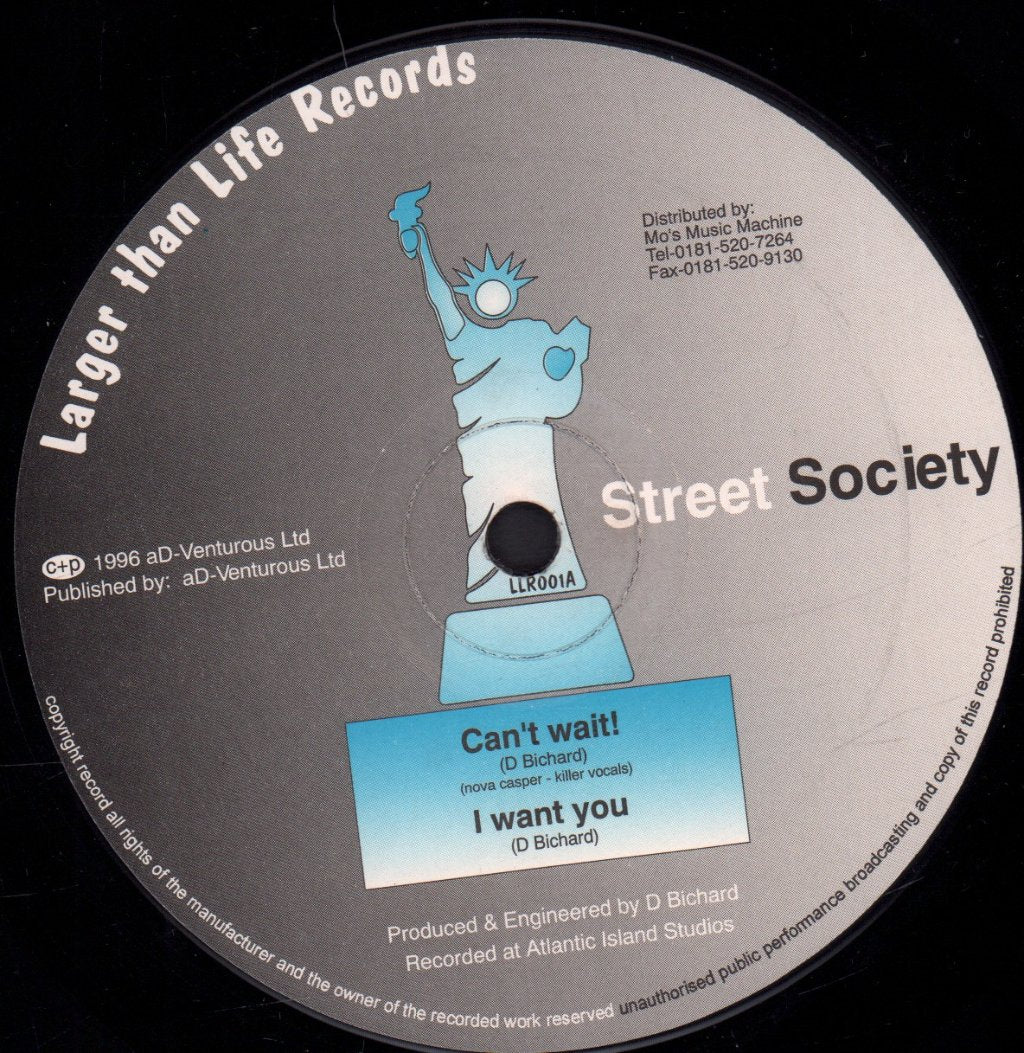 Street Society - Street Society - 12 Inch