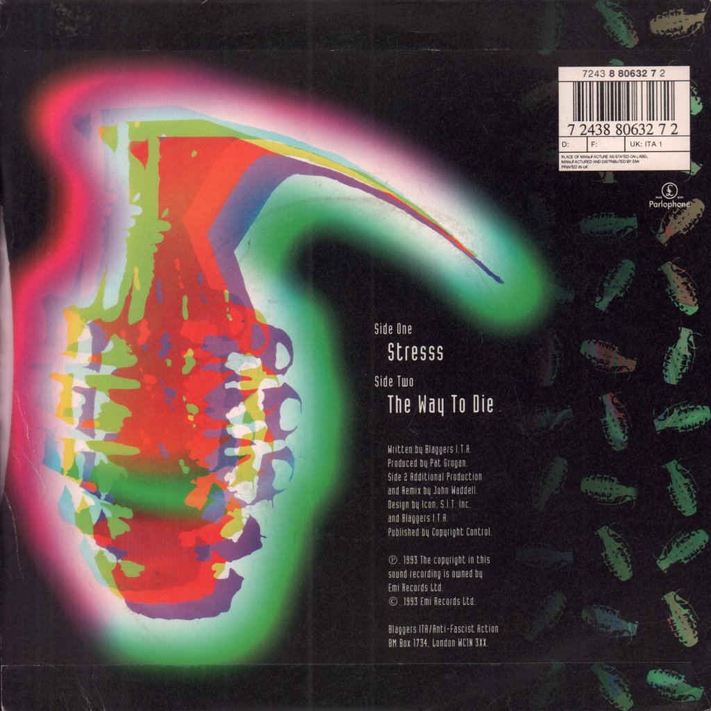 Blaggers Ita - Stress - 7 Inch