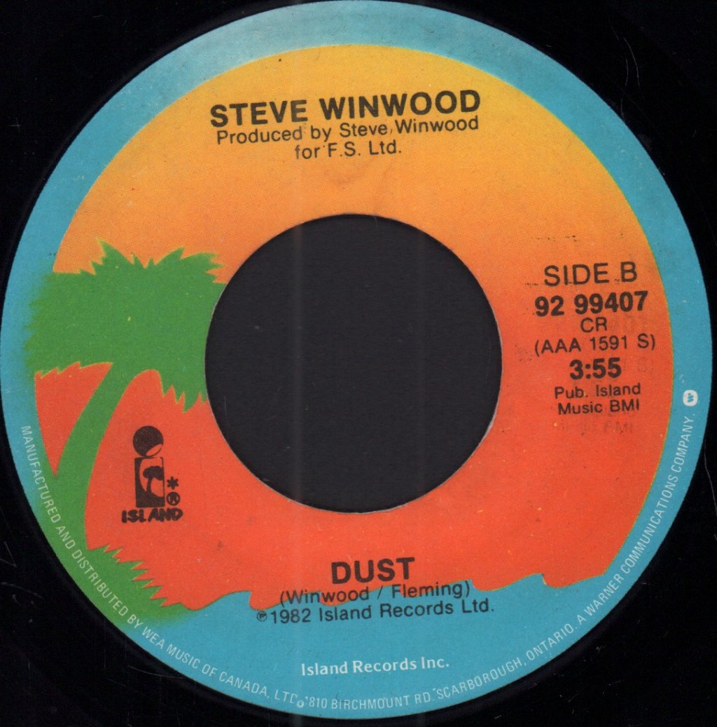 Steve Winwood - Still In The Game / Dust - 7 Inch