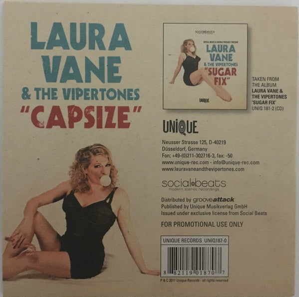 Laura Vane And The Vipertones - Capsize - Cd