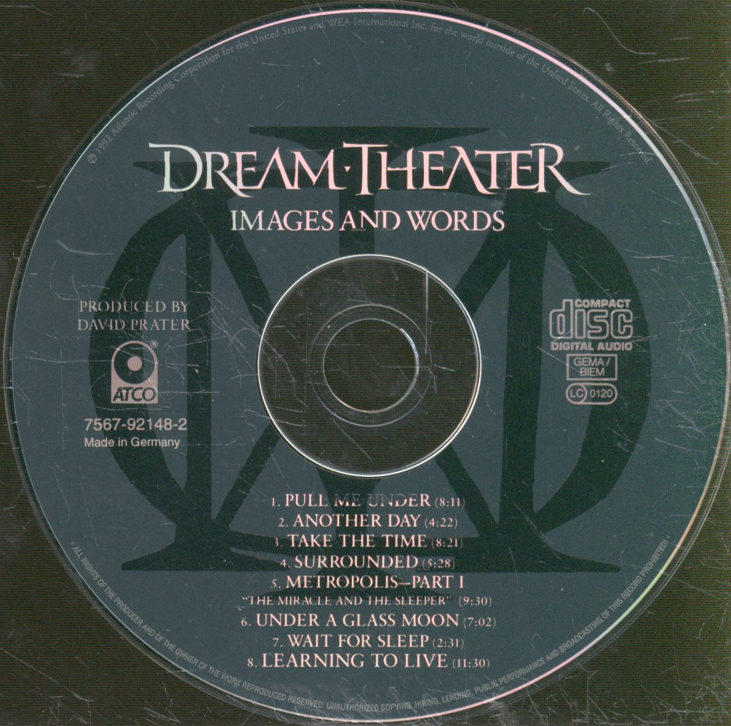 Dream Theater - Images And Words - Cd