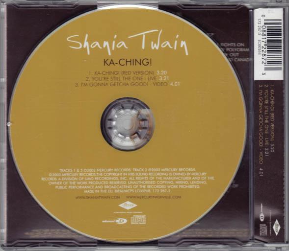 Shania Twain - Ka-Ching! - Cd