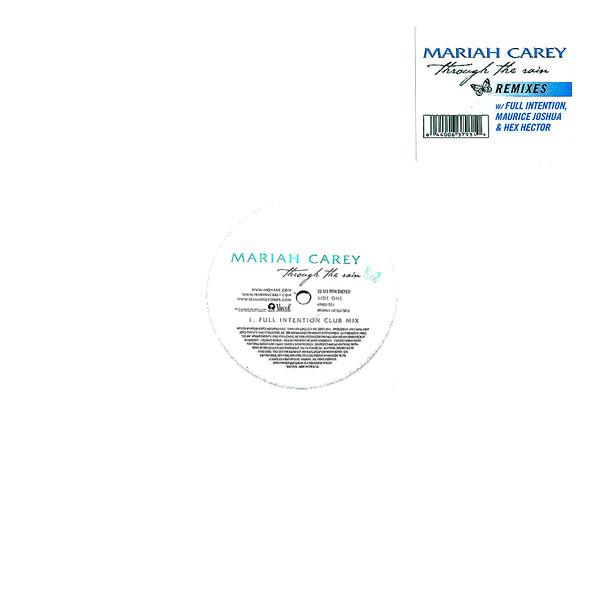 Mariah Carey - Through The Rain - Double 12 Inch