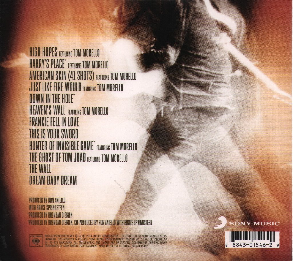 Bruce Springsteen - High Hopes - Cd