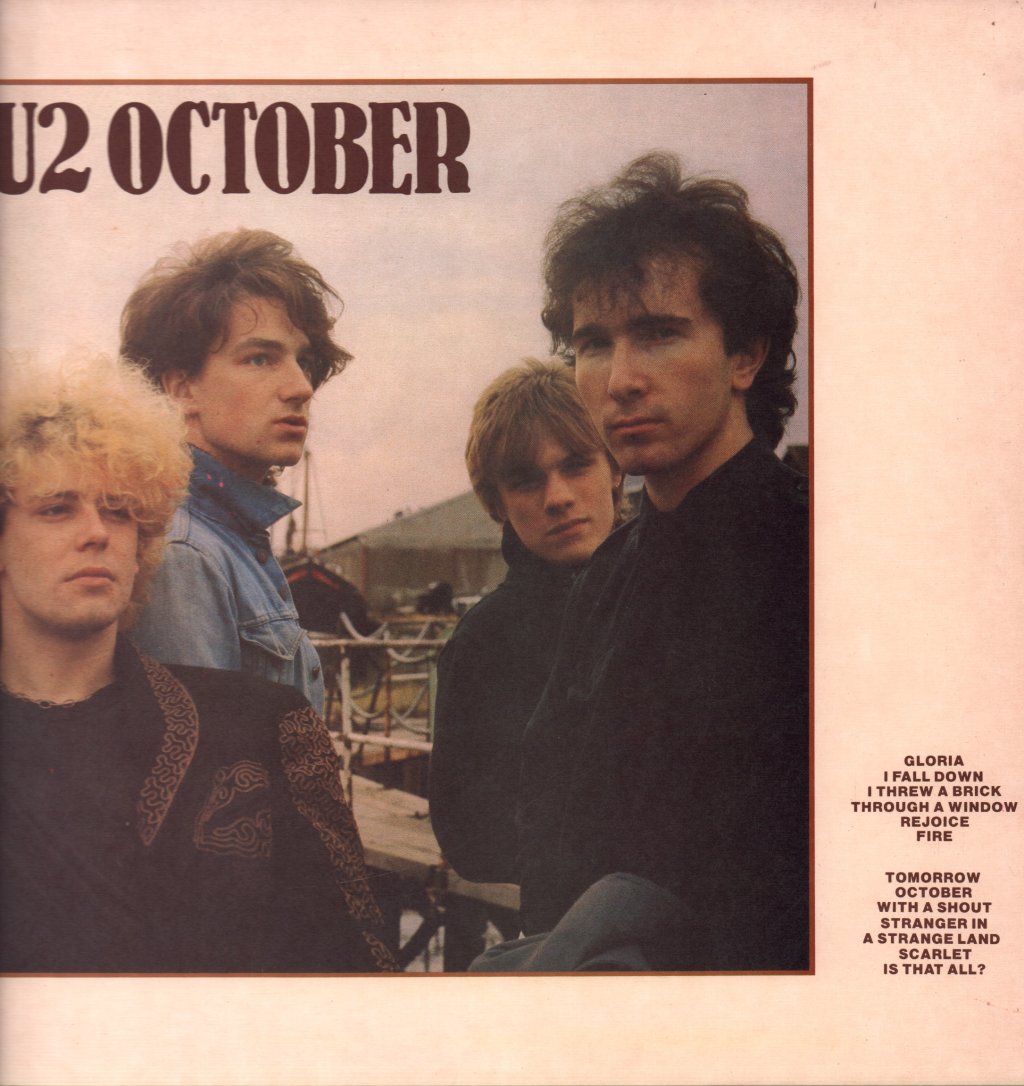 U2 - October - Lp