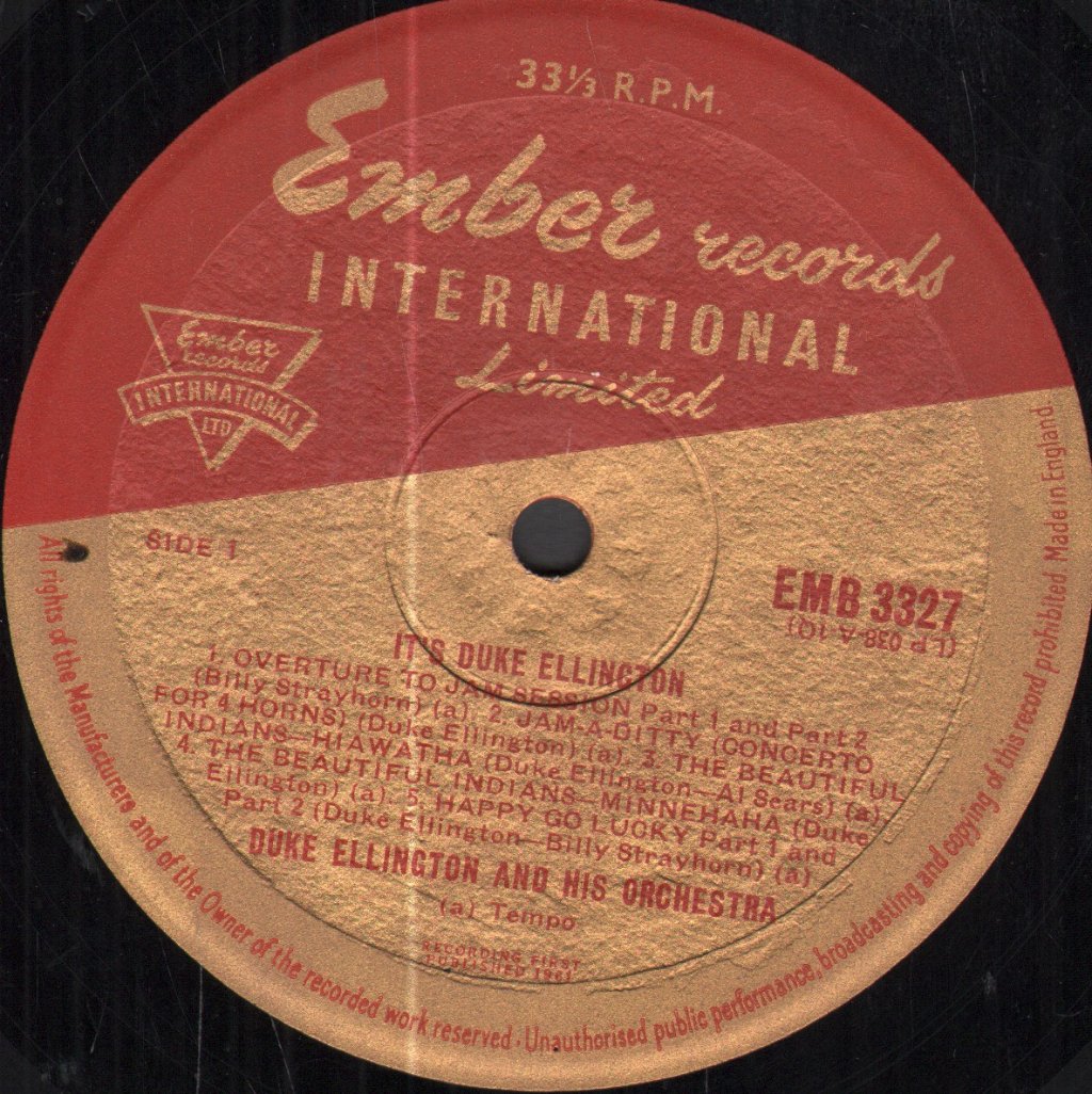 Duke Ellington And His Orchestra - It's Duke Ellington - Lp