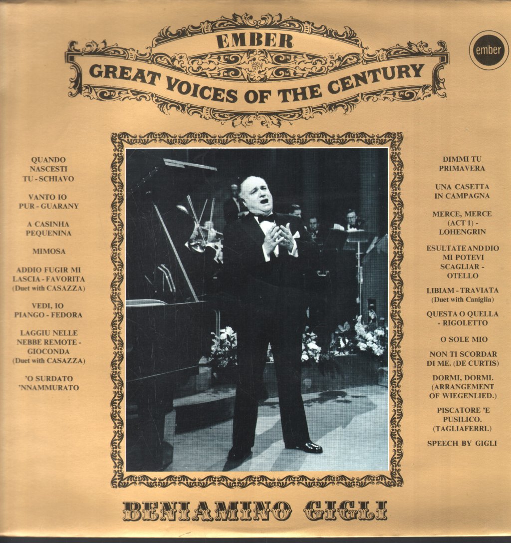 Beniamino Gigli - Beniamino Gigli - Lp