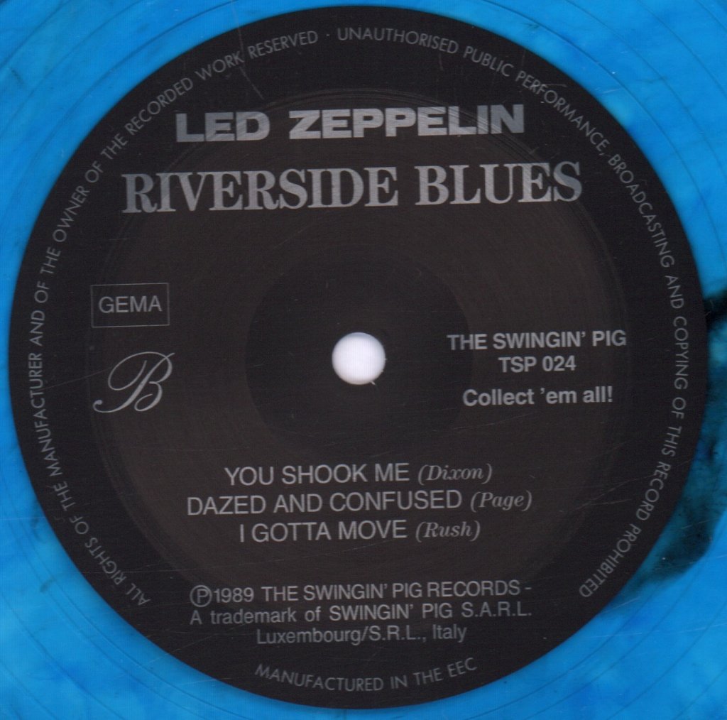 Led Zeppelin - Riverside Blues - Lp