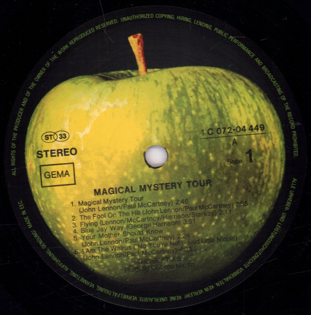 Beatles - Magical Mystery Tour Plus Other Songs - Lp