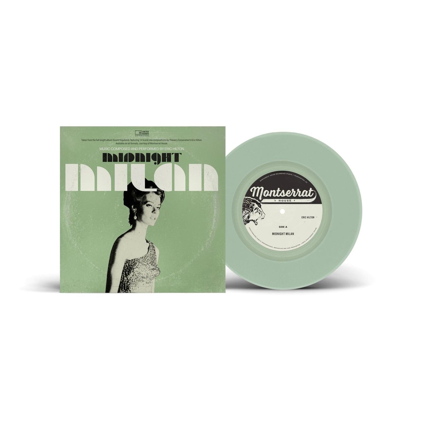 Eric Hilton - Midnight Milan - 7 Inch