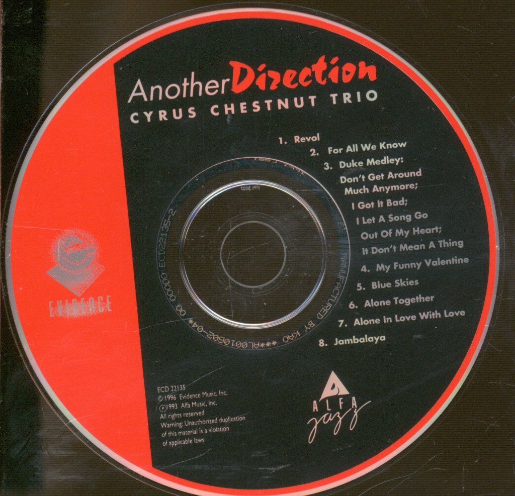 Cyrus Chestnut Trio - Another Direction - Cd
