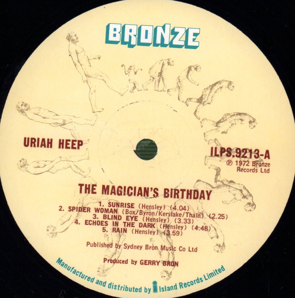 Uriah Heep - Magician's Birthday - Lp