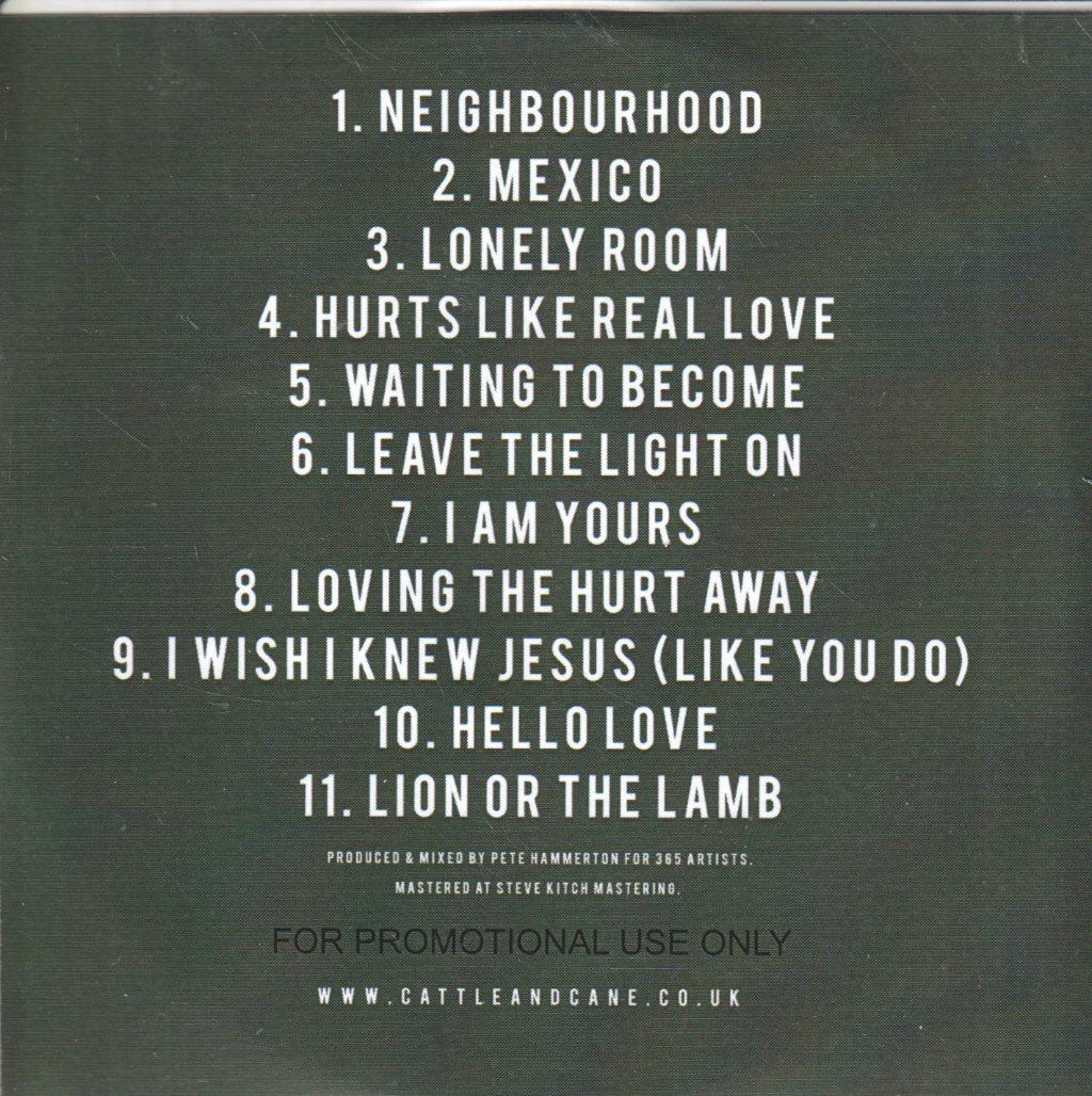 Cattle And Cane - Navigator - Cdr – Vinyl Tap