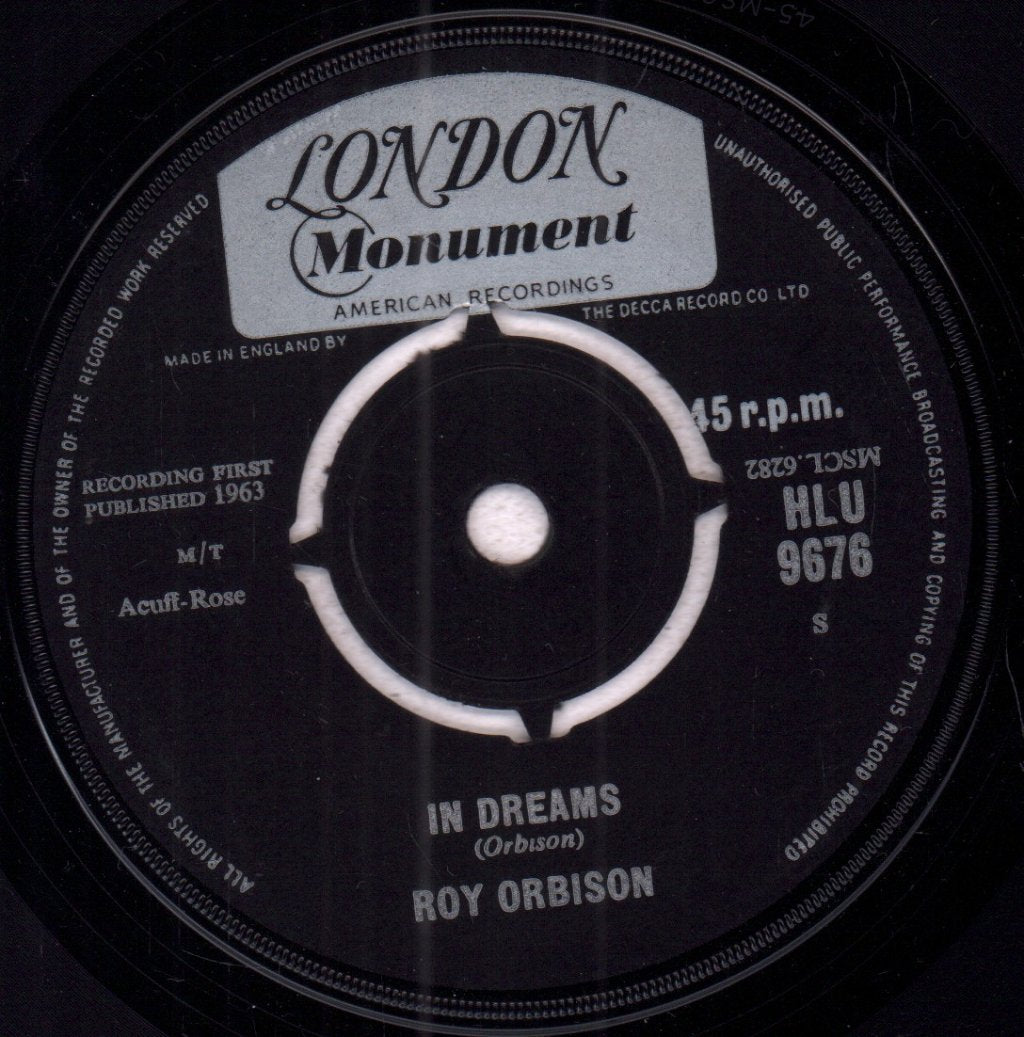 Roy Orbison - In Dreams - 7 Inch
