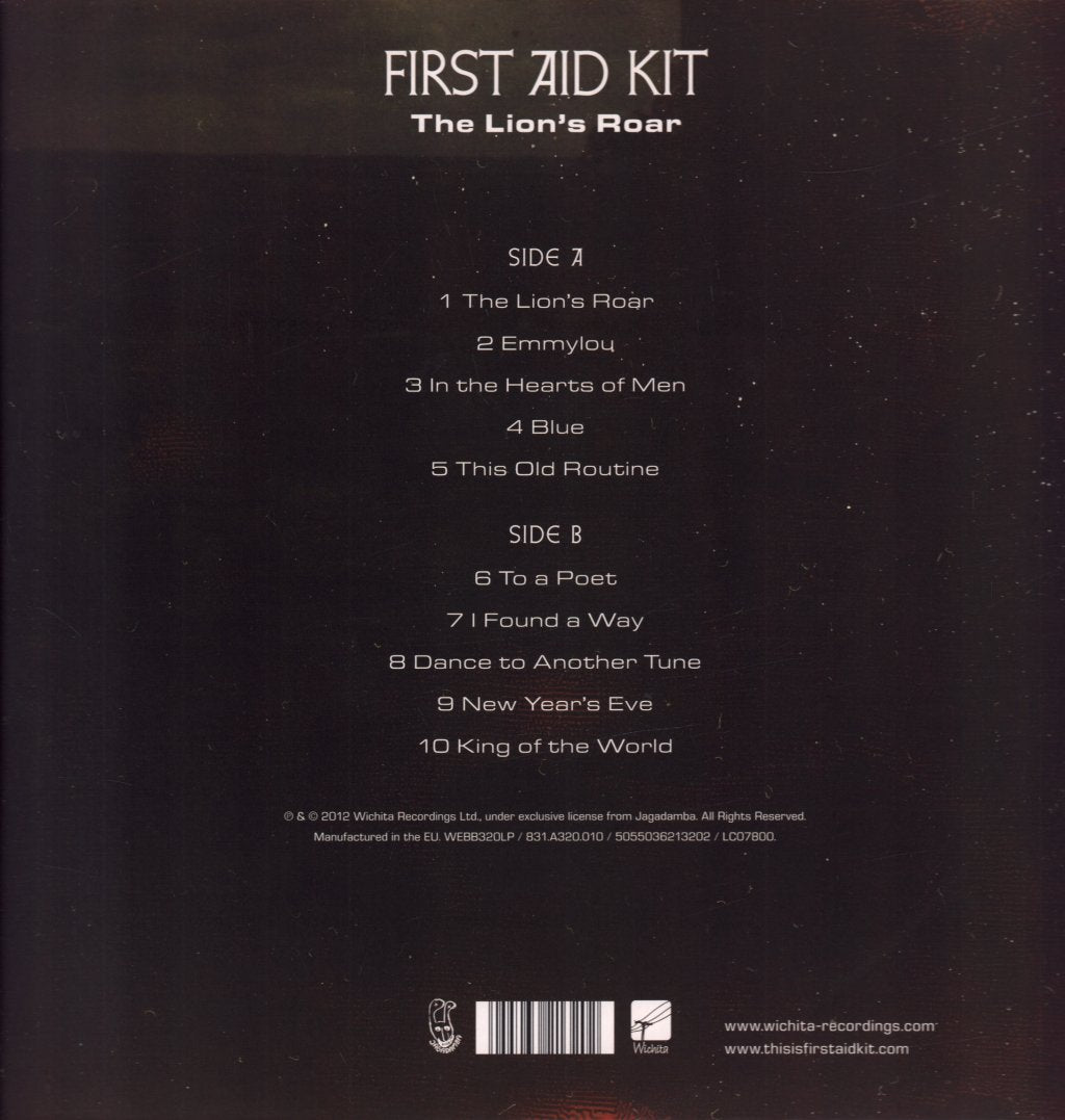 First Aid Kit - Lion's Roar - Lp