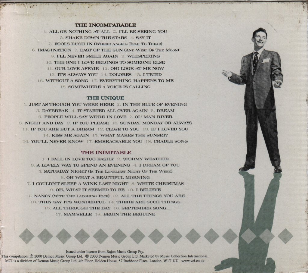 Frank Sinatra - Early Years - Triple Cd