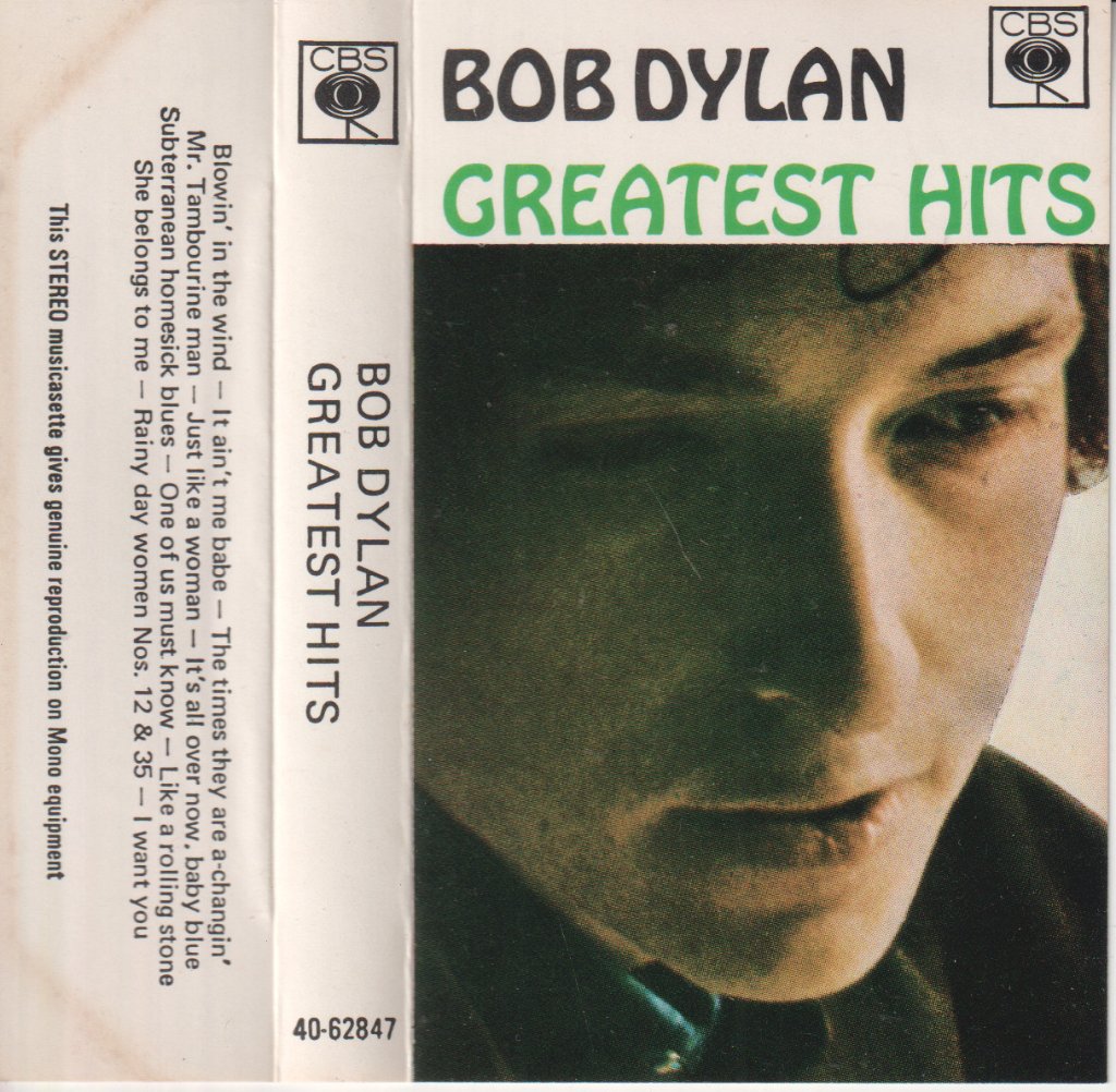 Bob Dylan - Greatest Hits - Cassette