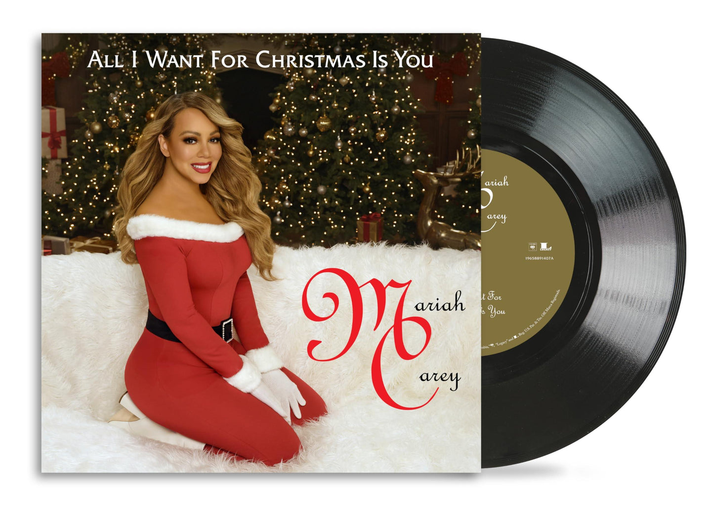 Mariah Carey - All I Want For Christmas Is You - 7 Inch