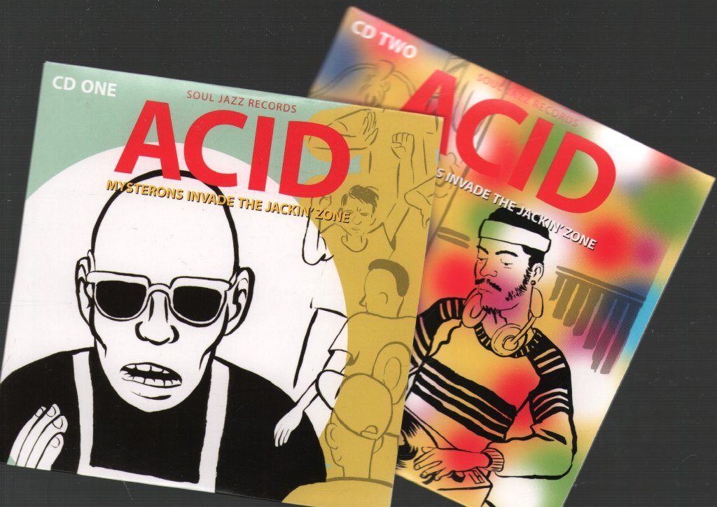 Various Artists - Acid: Mysterons Invade The Jackin' Zone (Chicago Acid & Experimental House 1986-93) - Cd Set