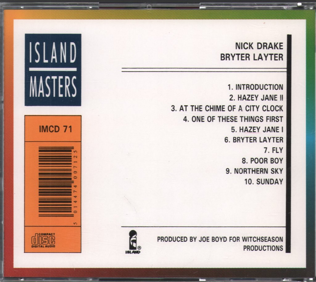 Nick Drake - Bryter Layter - Cd