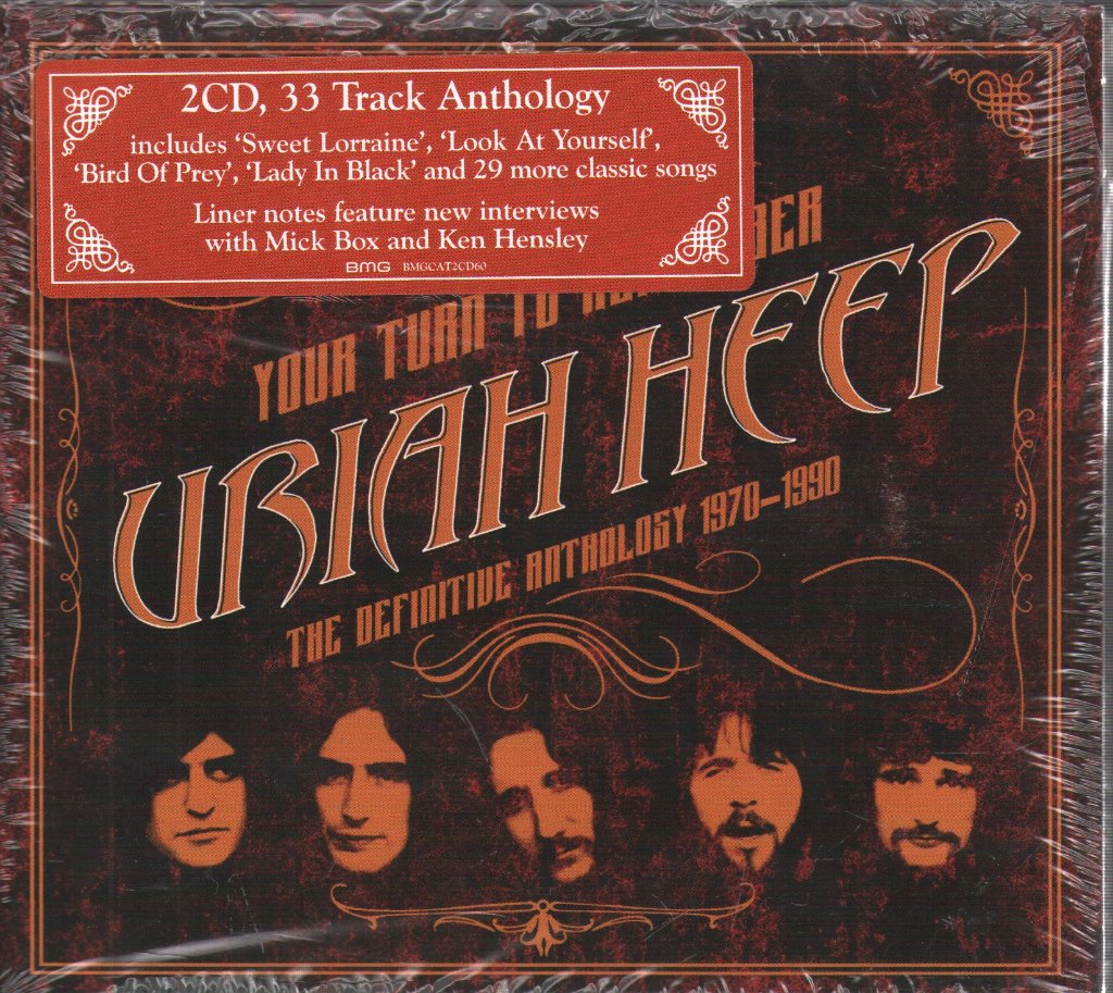 Uriah Heep - Your Turn To Remember · The Definitive Anthology 1970–1990 - Cd Set