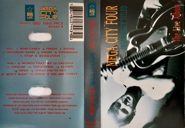 Mega City Four - Inspiringly Titled The Live Album - Cassette
