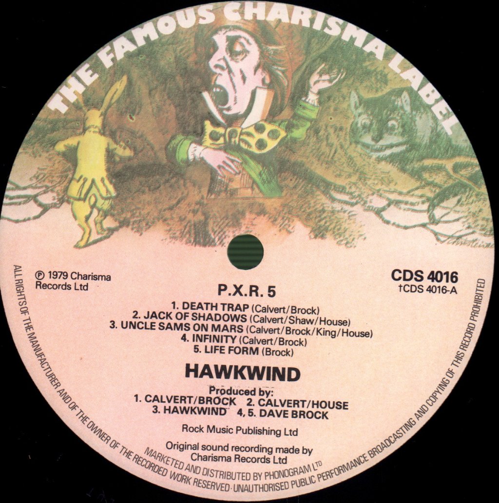 Hawkwind - PXR5 - Lp