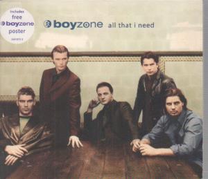 Boyzone (Boy Band) - All That I Need - Cd