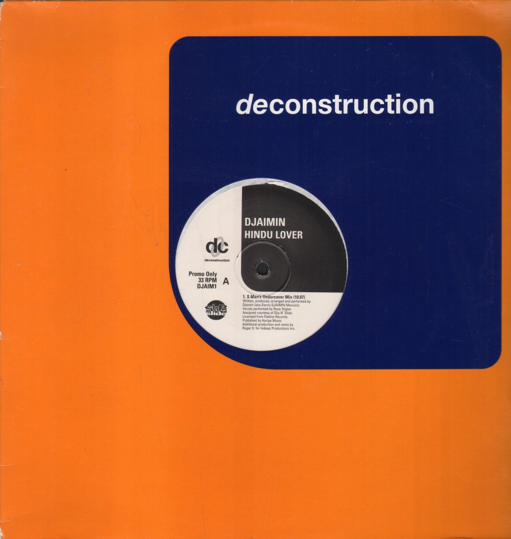 Djaimin - Hindu Lover - 12 Inch