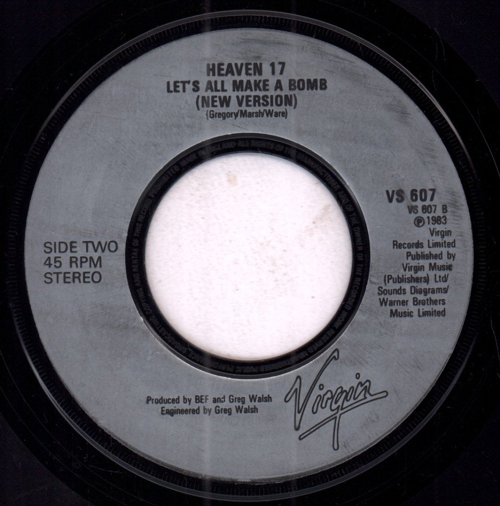 Heaven 17 - Come Live With Me - 7 Inch