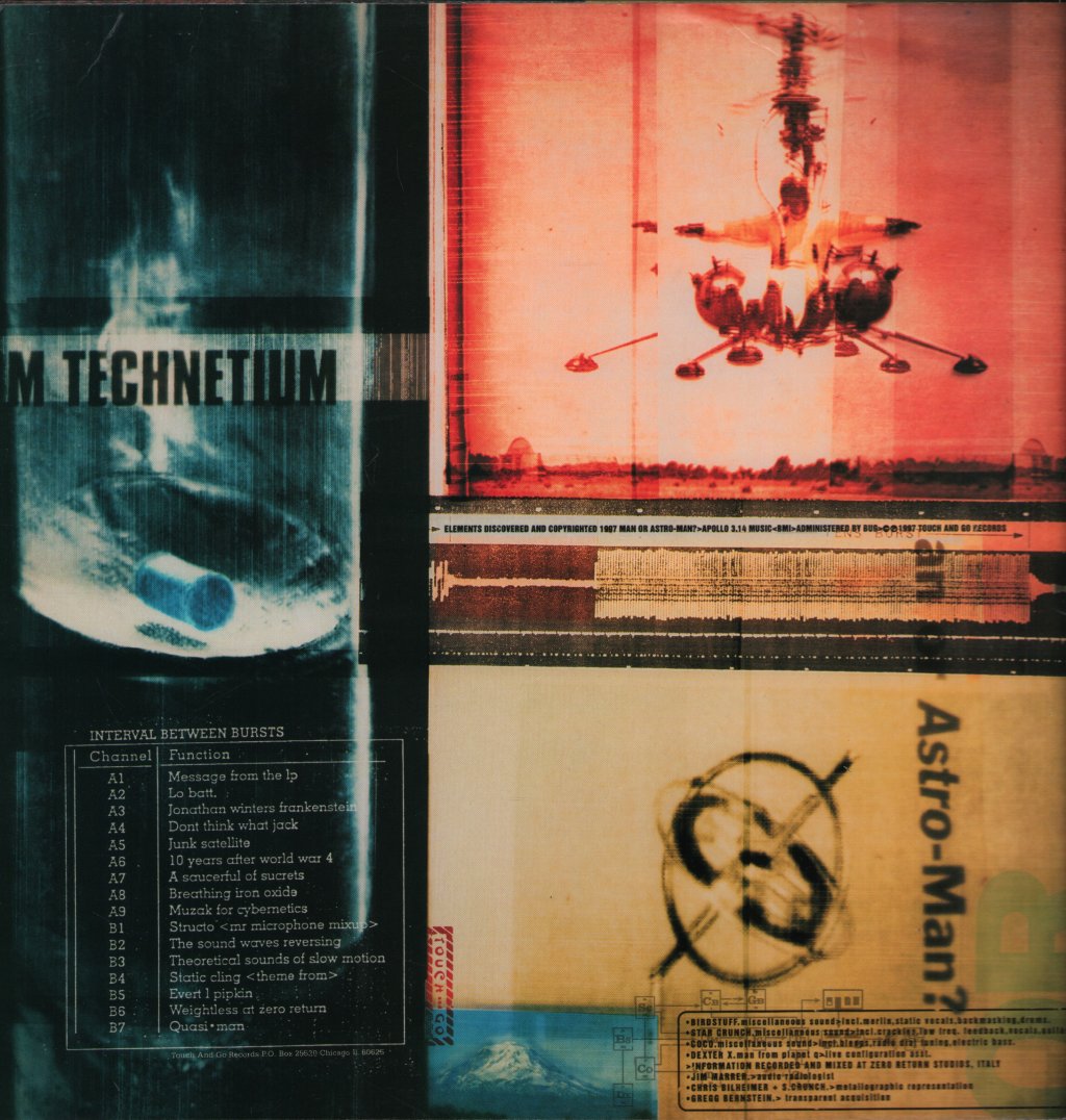 Man Or Astro-Man? - Made From Technetium - Lp