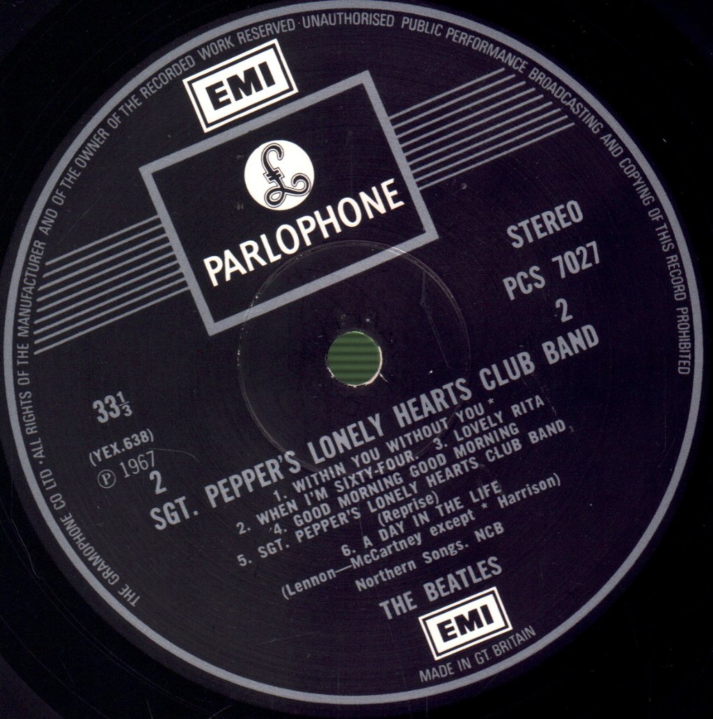 Beatles - Sgt Pepper's Lonely Hearts Club Band - Lp