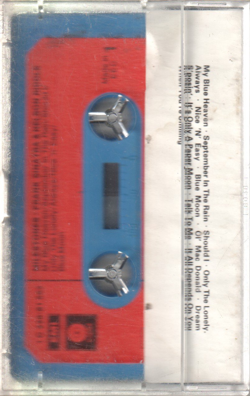 frank sinatra and nelson riddle - milestones - Cassette