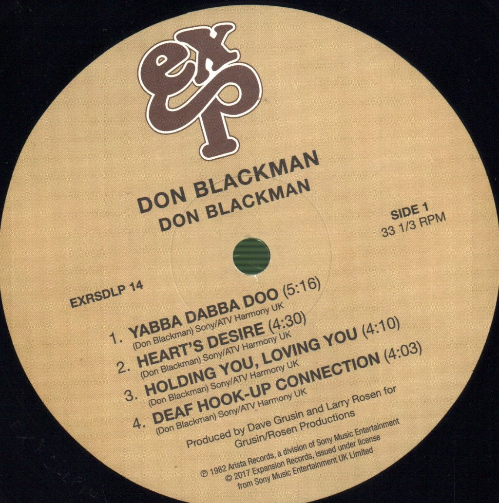 Don Blackman - Don Blackman - Lp