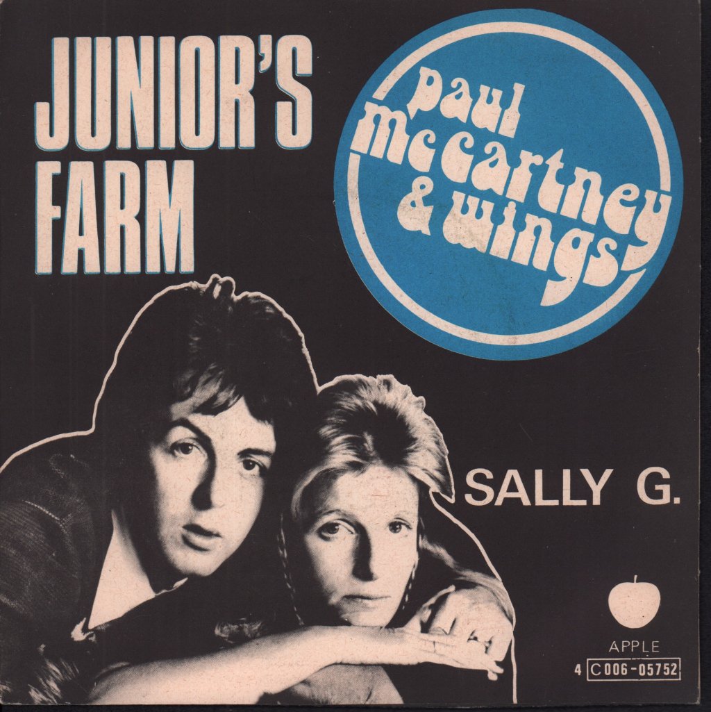 Paul McCartney And Wings - Junior's Farm - 7 Inch