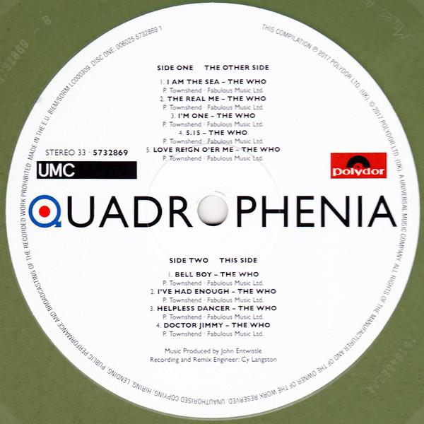 Various Artists - Quadrophenia (Music From The Soundtrack Of The Who Film) - Double Lp