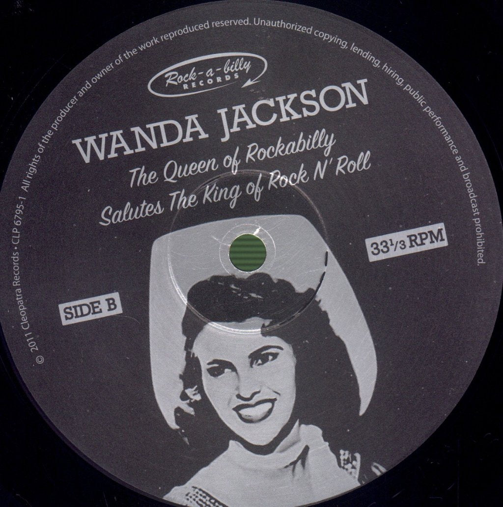 Wanda Jackson - Queen Of Rockabilly Salutes The King Of Rock N' Roll - Lp