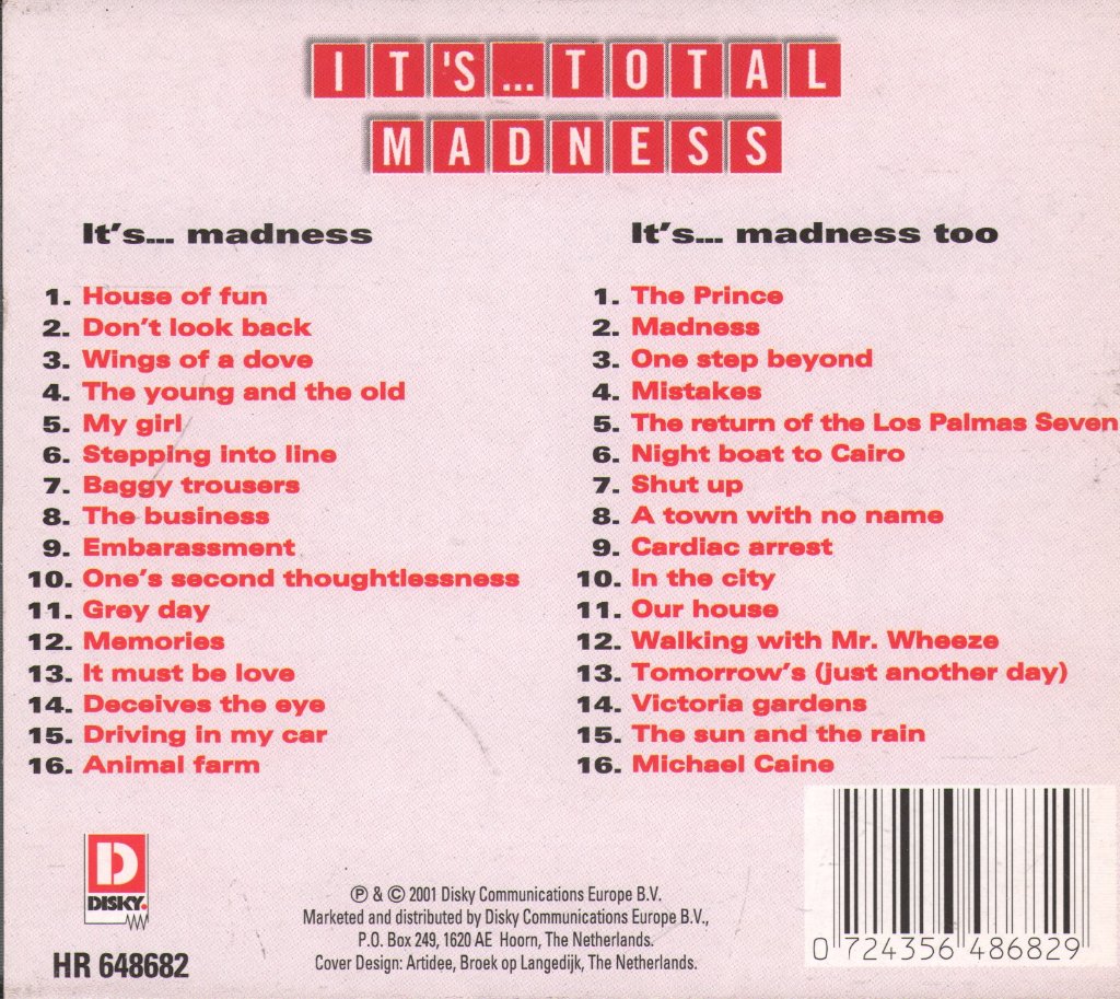 Madness - It's... Total Madness - Cd Set