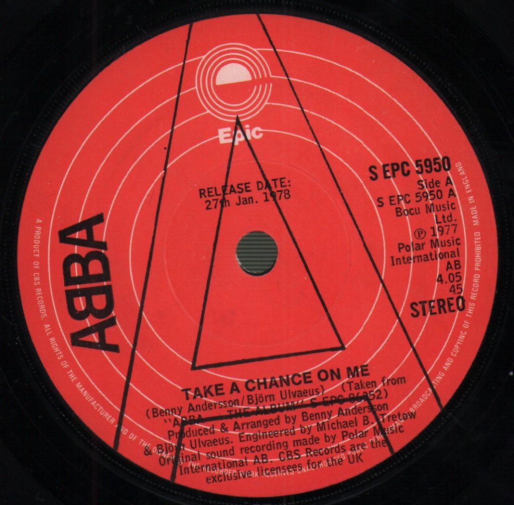 ABBA - Take A Chance On Me - 7 Inch