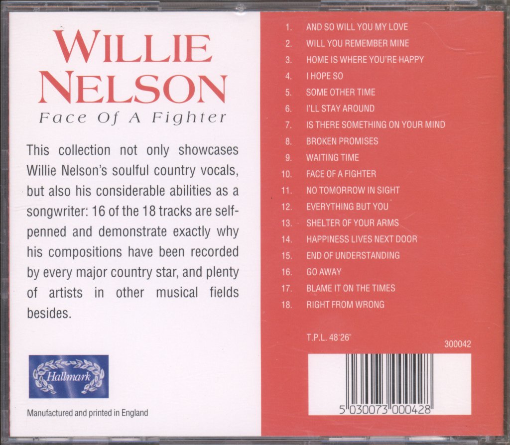 Willie Nelson - Face Of A Fighter - Cd