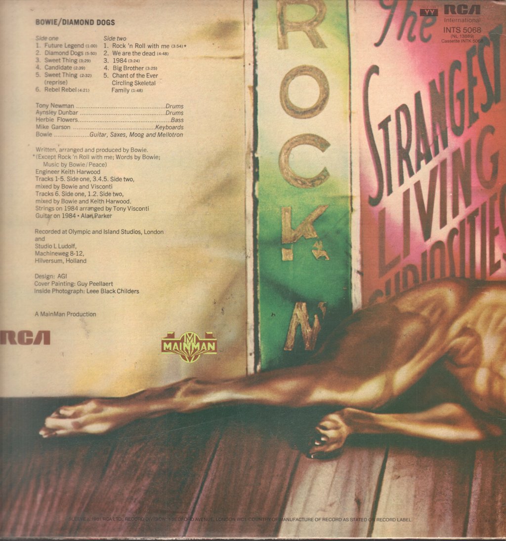 David Bowie - Diamond Dogs - Lp