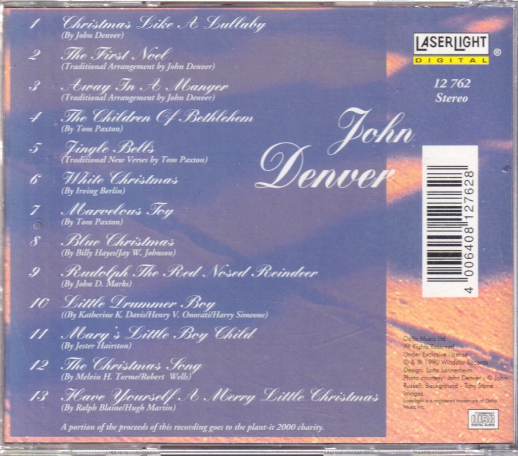 John Denver - Christmas Like A Lullaby - Cd