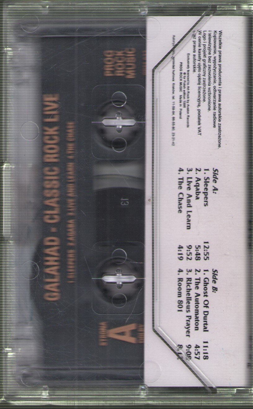 Galahad - Classic Rock Live - Cassette