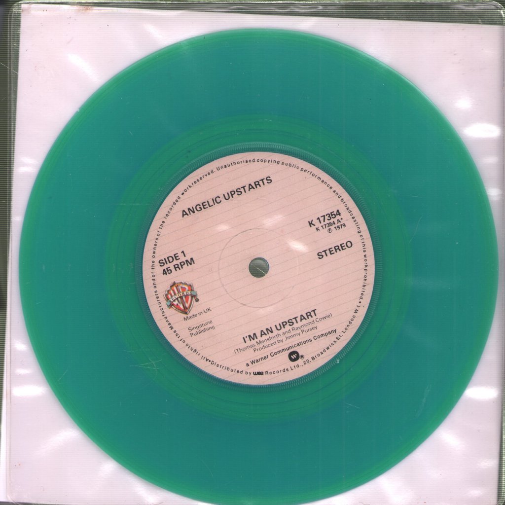 Angelic Upstarts - I'm An Upstart - 7 Inch