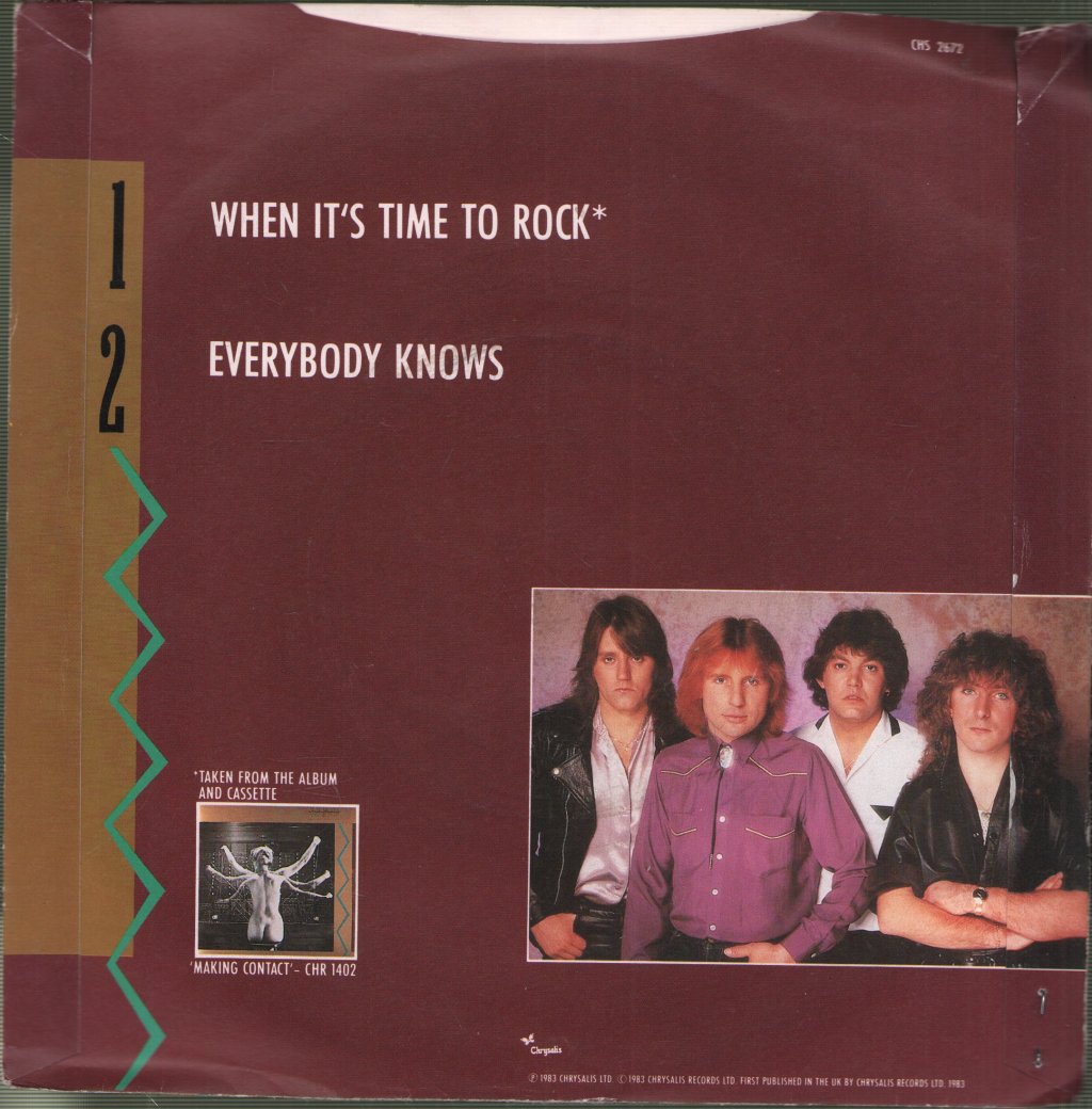 UFO - When It's Time To Rock - 7 Inch