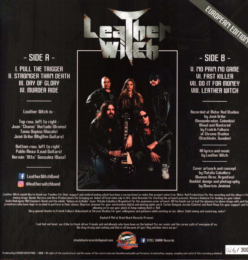 LEATHER WITCH - LEATHER WITCH - Lp
