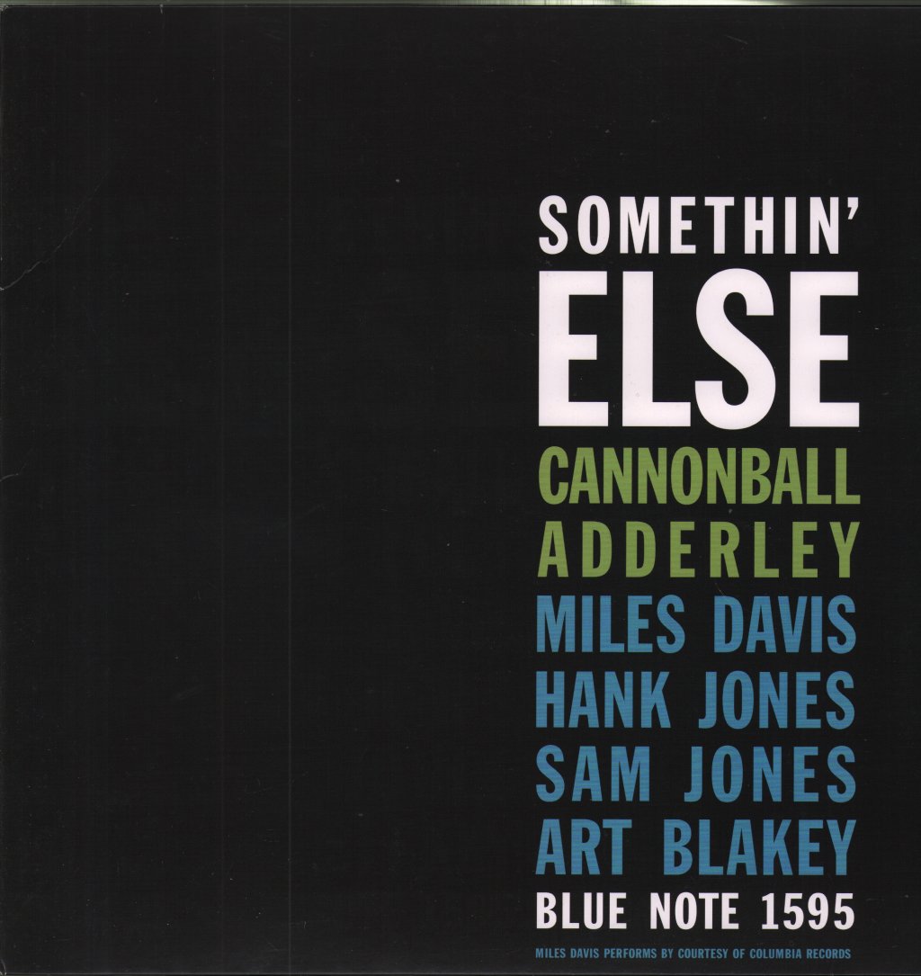 Cannonball Adderley - Somethin' Else - Lp