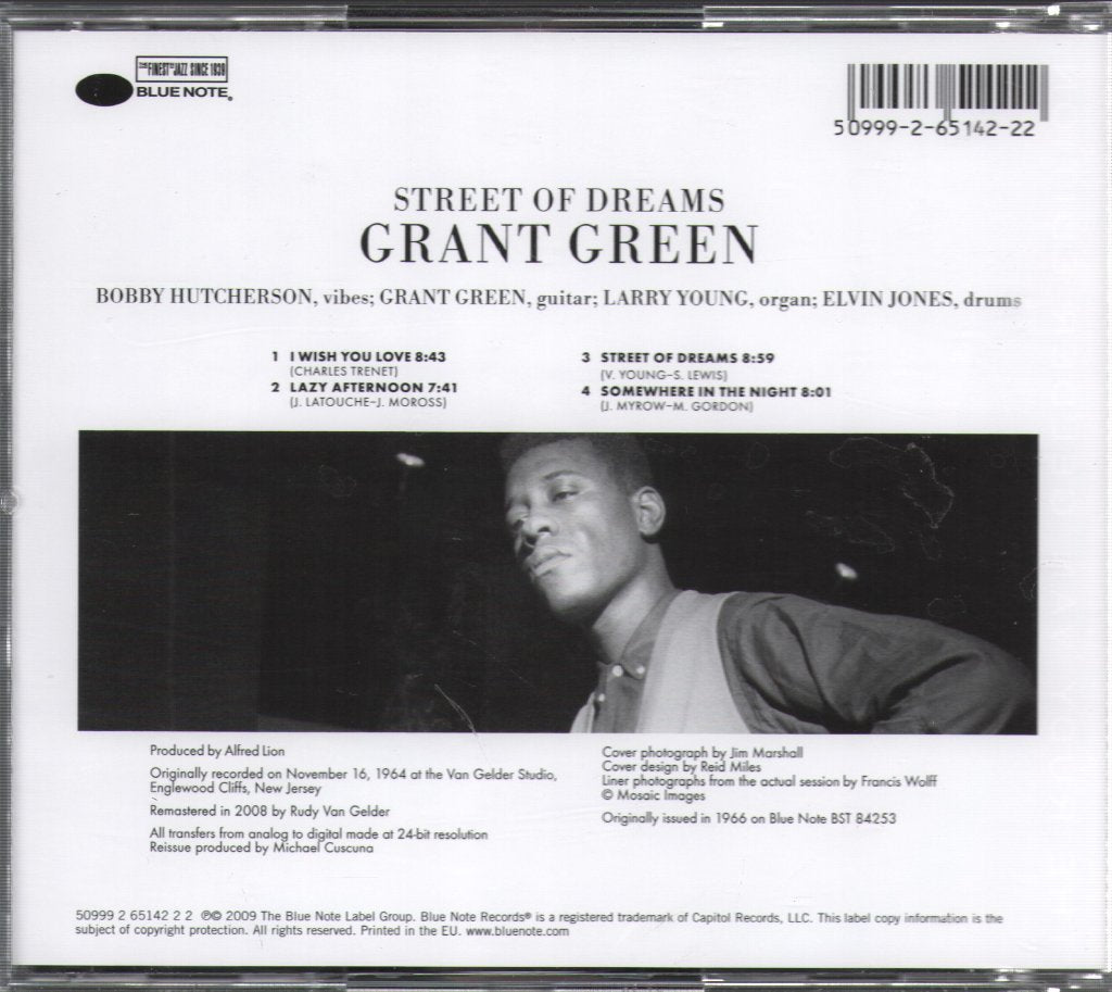 Grant Green - Street Of Dreams - Cd